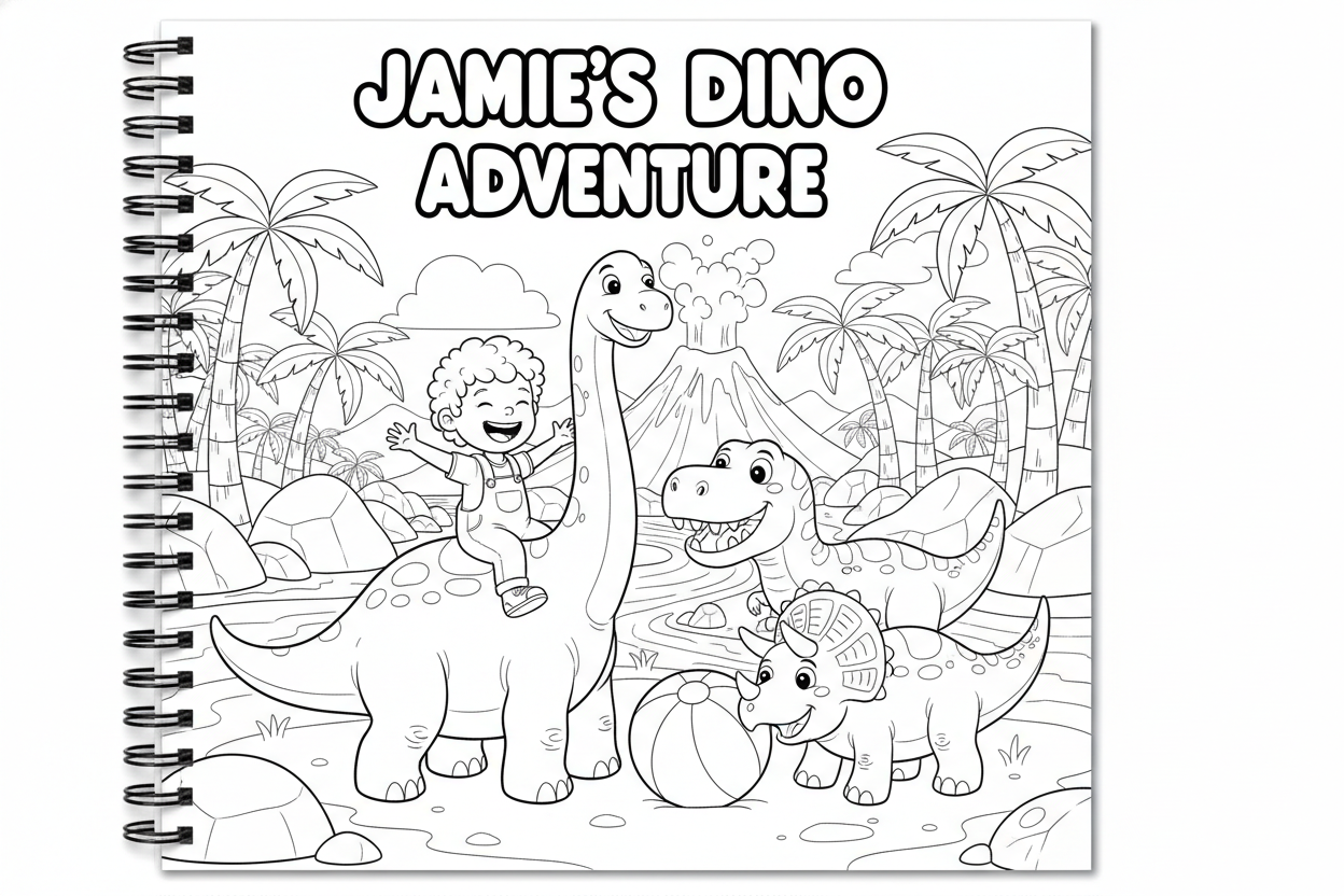 Custom Coloring Book